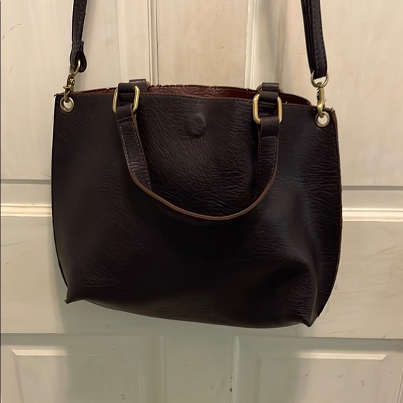 Free People plum color Shoulder Bag with Adjustable Strap - Picture 13 of 16